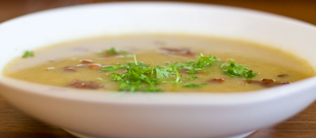 Kartoffel-Porre Suppe